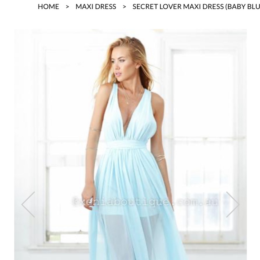 Flash Sale NWT Xenia Secret Lovers Maxi Dress Sz 6